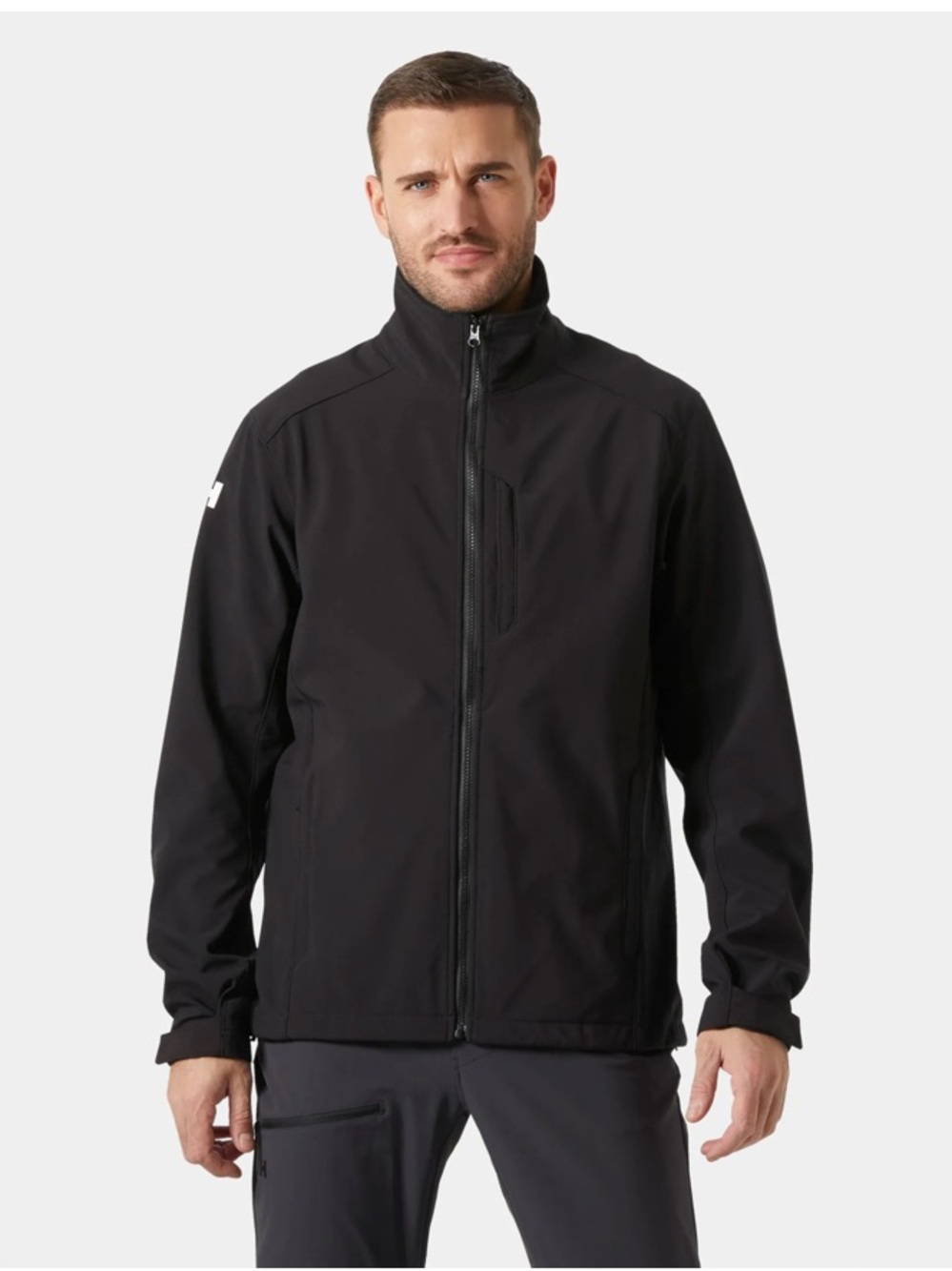 Helly Hansen Paramount Softshell Jacket Running L Black Full Zip  MSRP $130